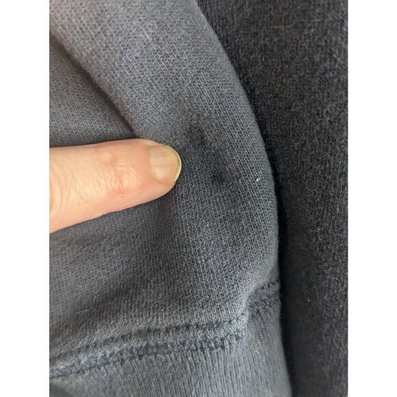 Abercrombie & Fitch Rainbow Stripe Cropped Sweatshirt Cozy & Casual Logo Sz S - Picture 3 of 10